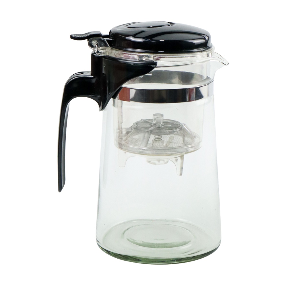 Teko Pitcher Teh Chinese Teapot 700ml with Saringan Infuser - K1 - Transparent