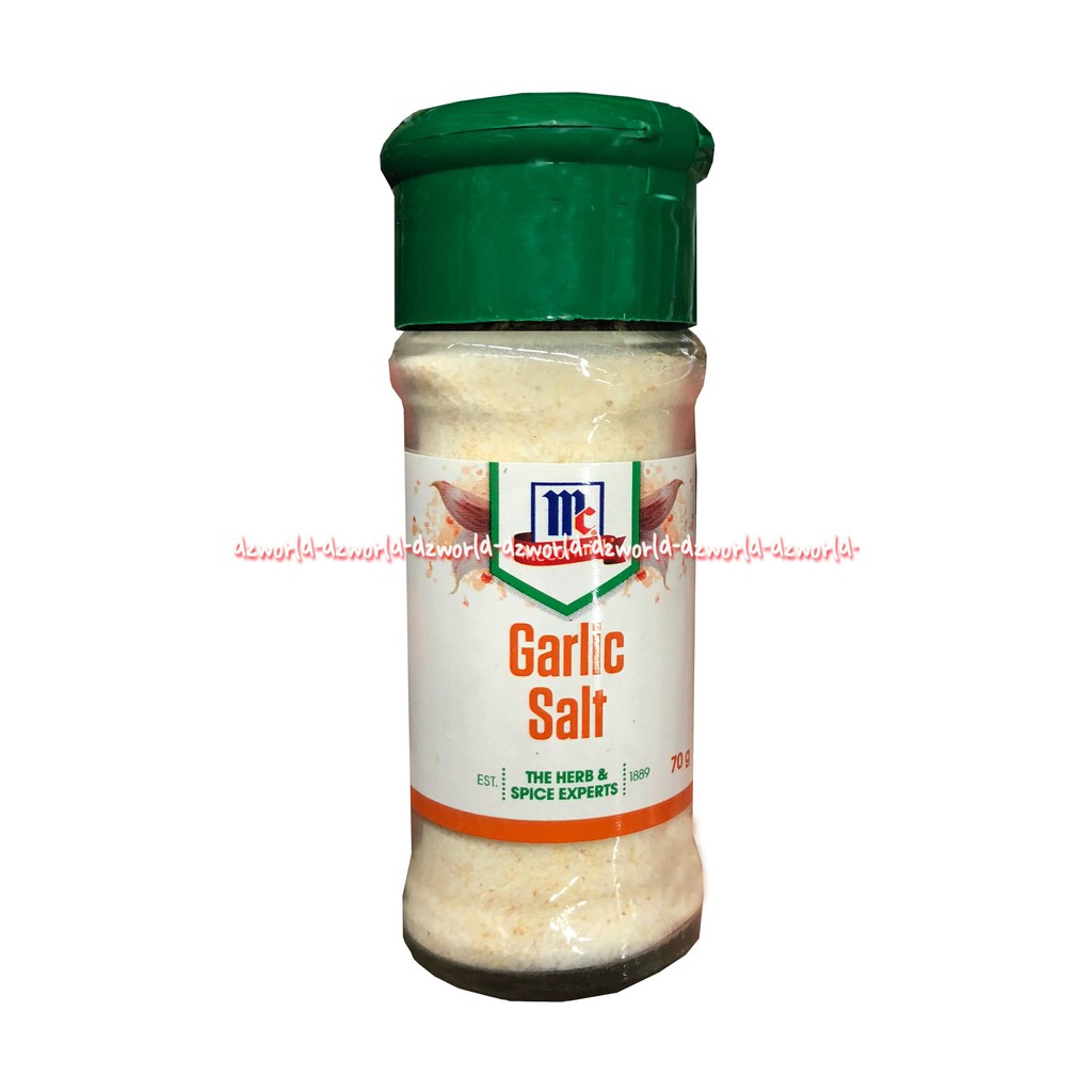 Mccormick Garlic Salt 10gr Bumbu Mc Kormick Bawang Putih Garam Mc cormick