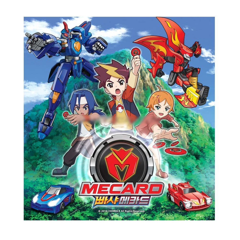 Turning Mecard Bbasha Basic Legend Mecanimal Phoenix Heroad Foregon Ghostin Baekorang Mirinae