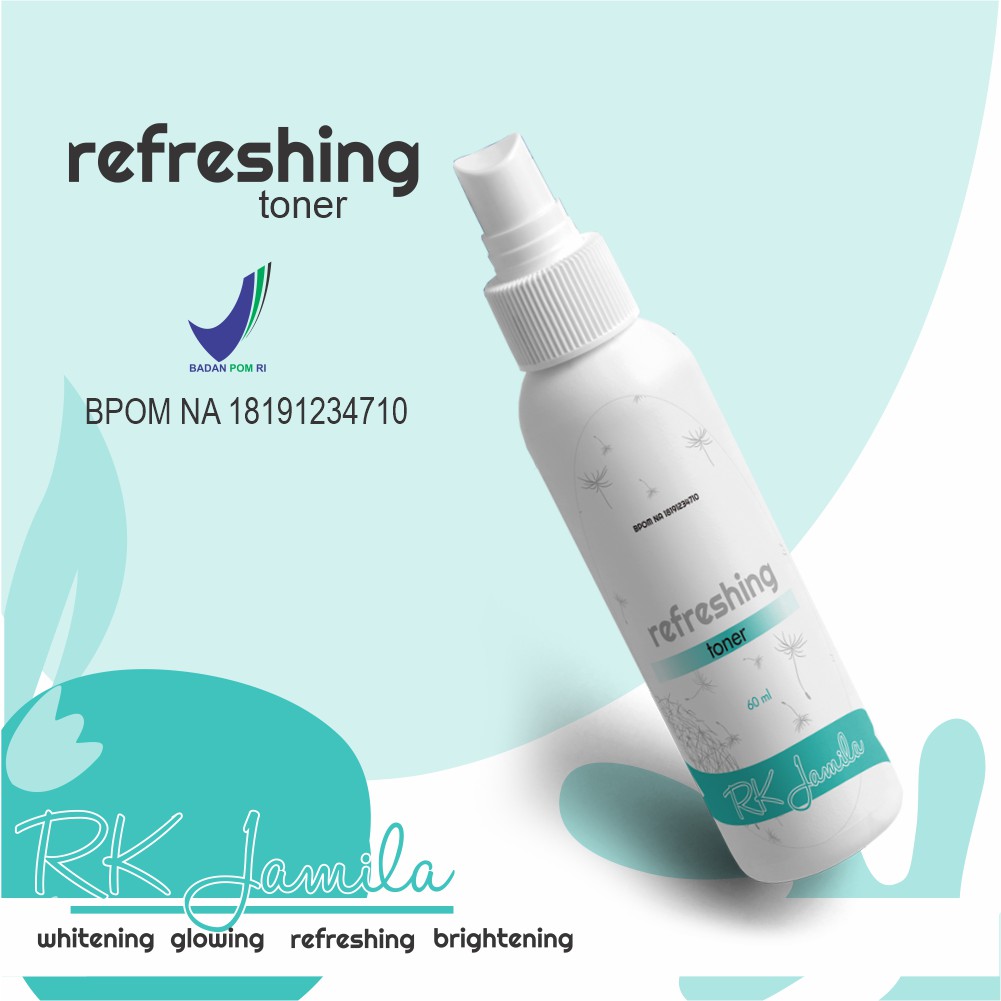 REFRESHING TONER RK JAMILA GLOWING SKINCARE