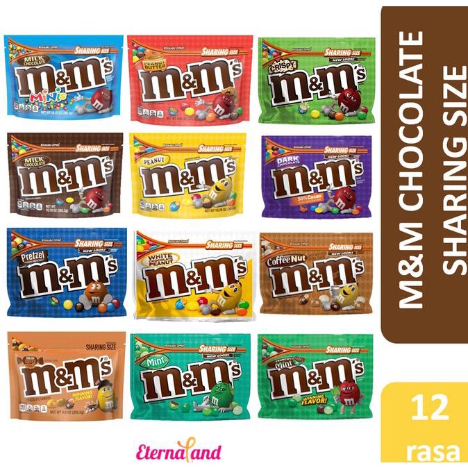 

M&M Chocolate Sharing Size - Cokelat M&M Aneka Rasa