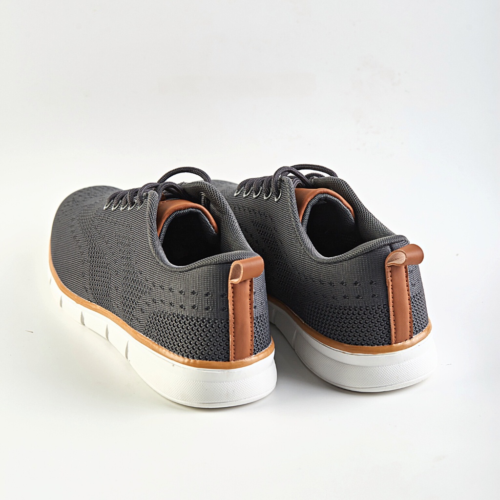 Dans Marves Sepatu Sneakers Pria - Grey