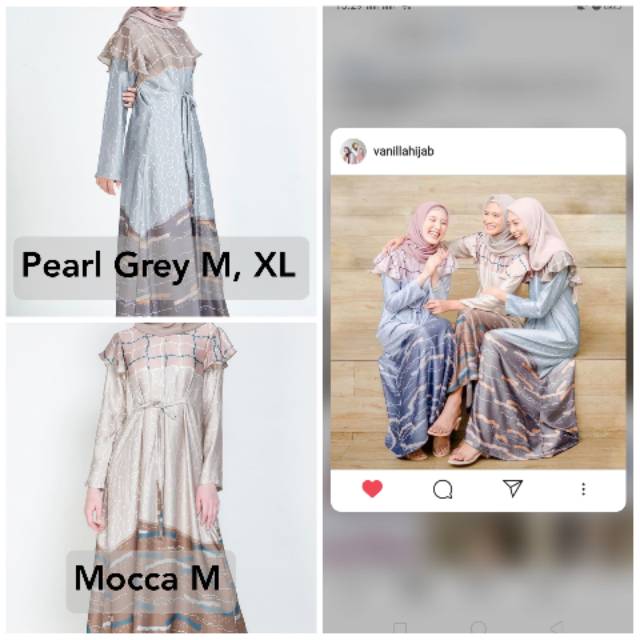 Negri Dress Vanilla Hijab