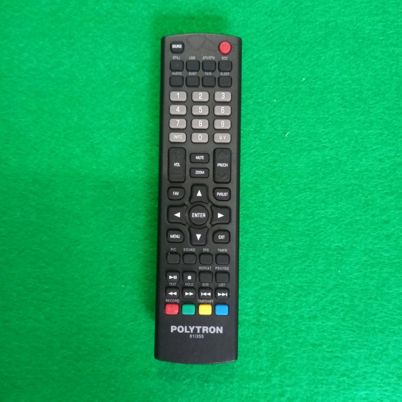 Remote TV LCD LED POLYTRON Original Asli . 81i355 .