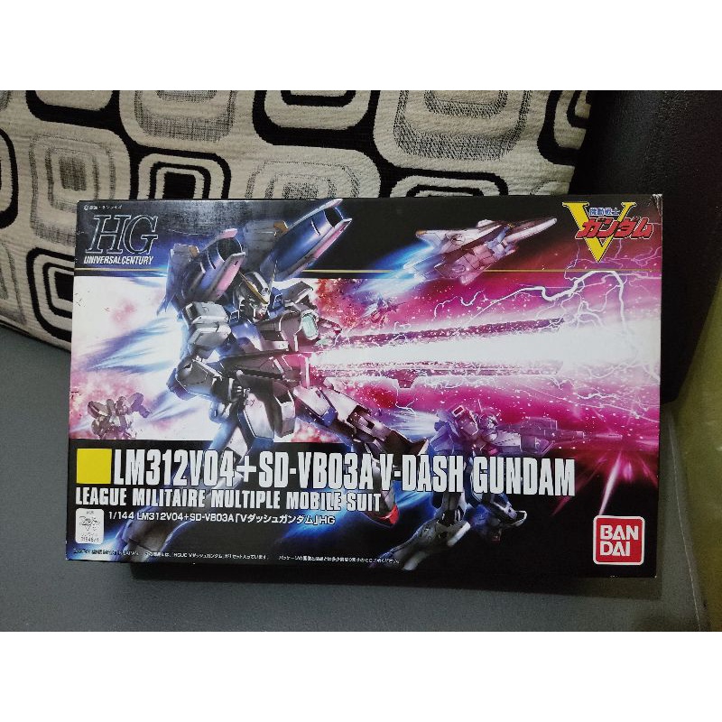 Bandai HGUC LM312V04+SD-VB03A V-Dash Gundam