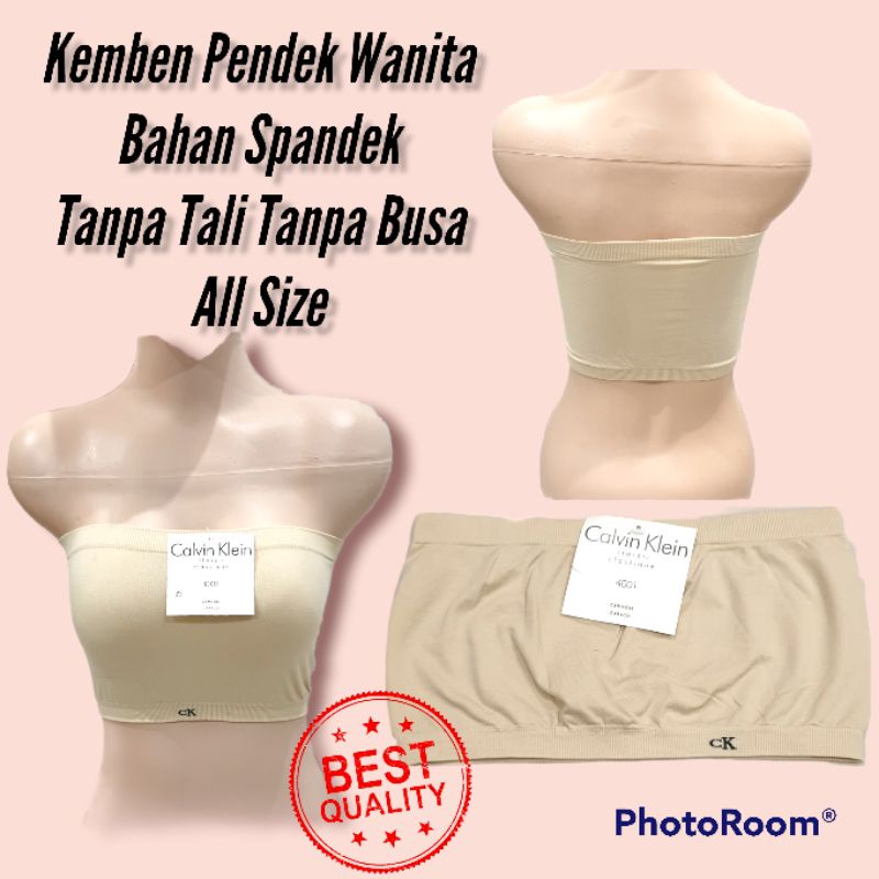 Kemben Bra Seamless Spandek/Kemben Tanpa Busa Tanpa Tali/Kemben Pendek Spandek/Nyaman Dipakai