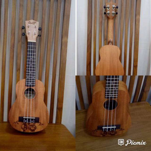 Ukulele cowboy Soprano 21 original cowboy karakter premium