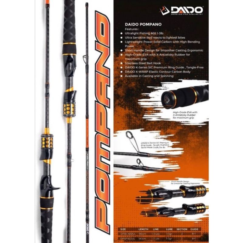 joran bc dan sp daido pompano 602