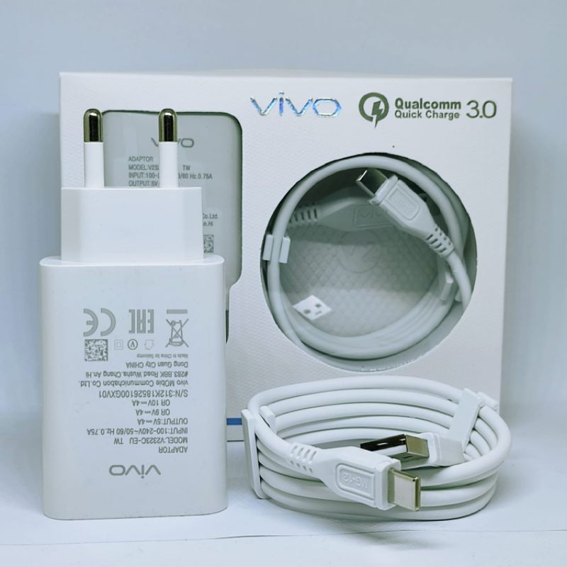 CHARGER CASAN VIVO TIPE C V20 Y30 Y30i Y31 Y50 X30 X50 Y51 Y70 ORIGINAL 100%