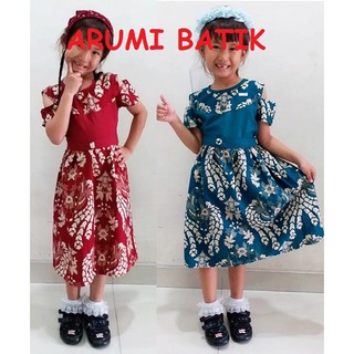 880 Model Baju Batik Anak Perempuan Umur 8 Tahun HD Terbaik