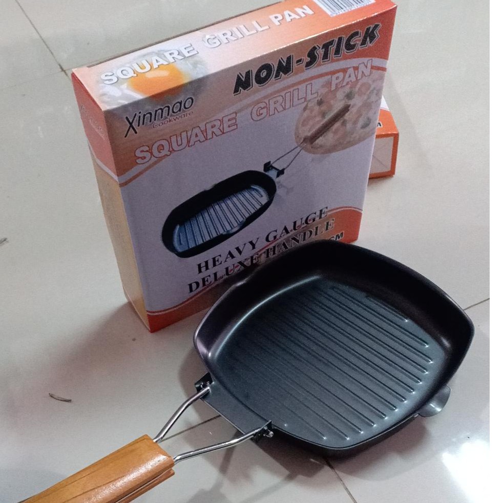 TEFLON BBQ / SQUARE GRILL PAN