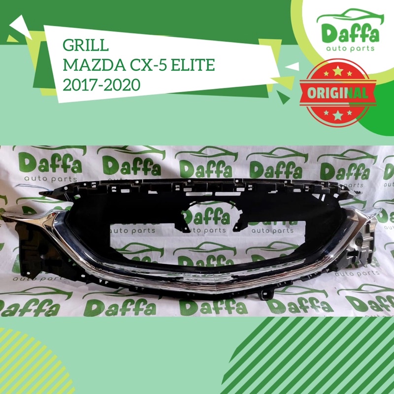base grill grille gril grile moulding bemper bumper guard mobil mazda cx-5 cx5 CX 5 elite 2018 2019 