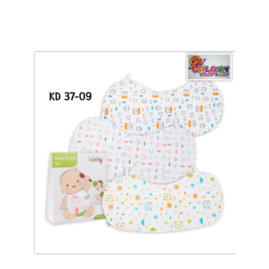 Kiddy KD3709 baby burp&amp;bib