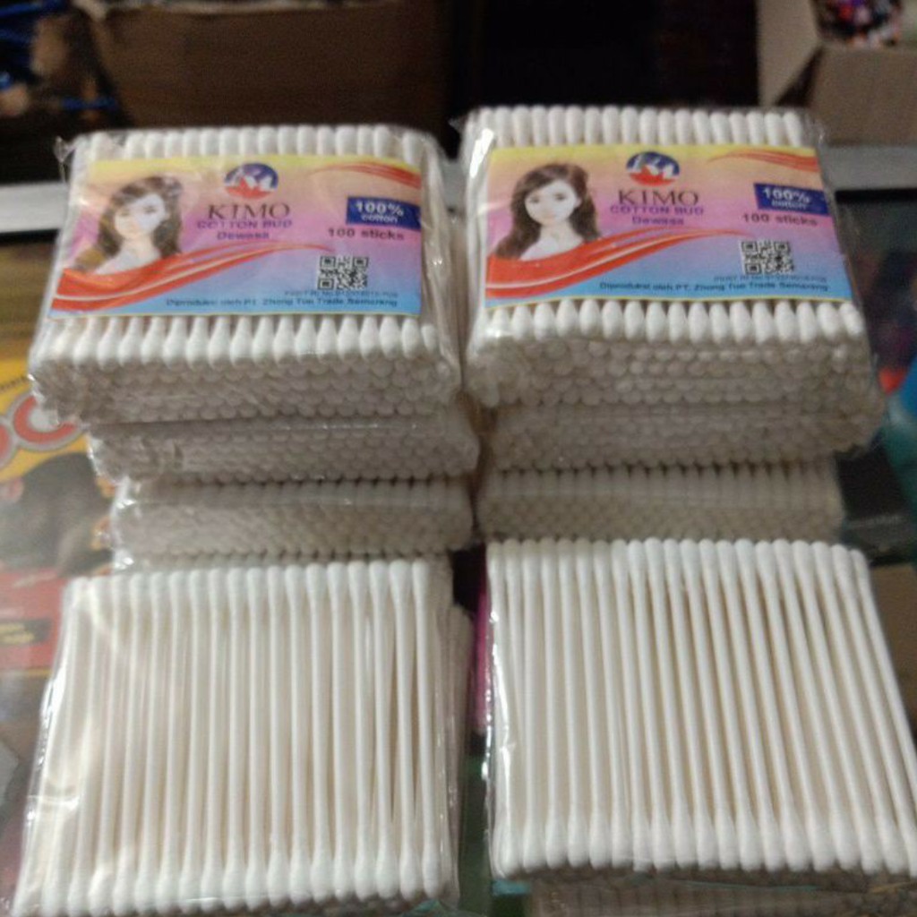 COTTON BUDS ISI 100 STICK ECERAN MURAH HEMAT