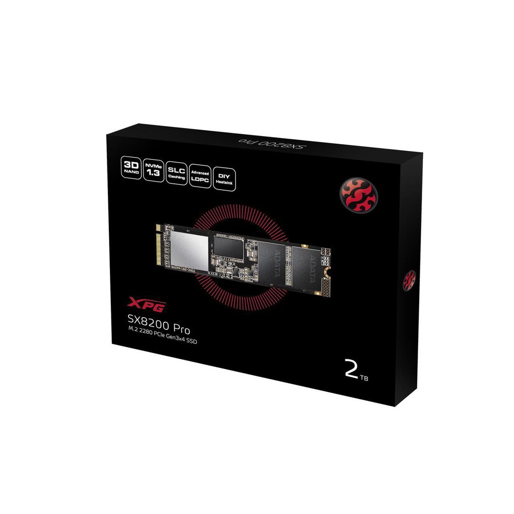 ADATA XPG SX8200 Pro 2TB M.2 PCIE NVMe SSD