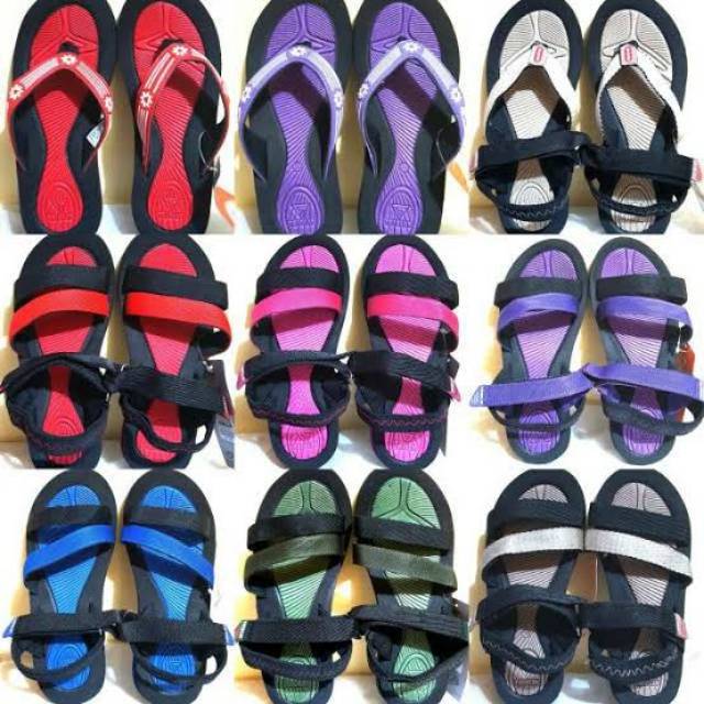 Sandal Jepit Gunung Cewek TRIGLAV |Sandal Slop Gunung Triglav Cewek |Outdoor |Sendal (Plus Paperbag)