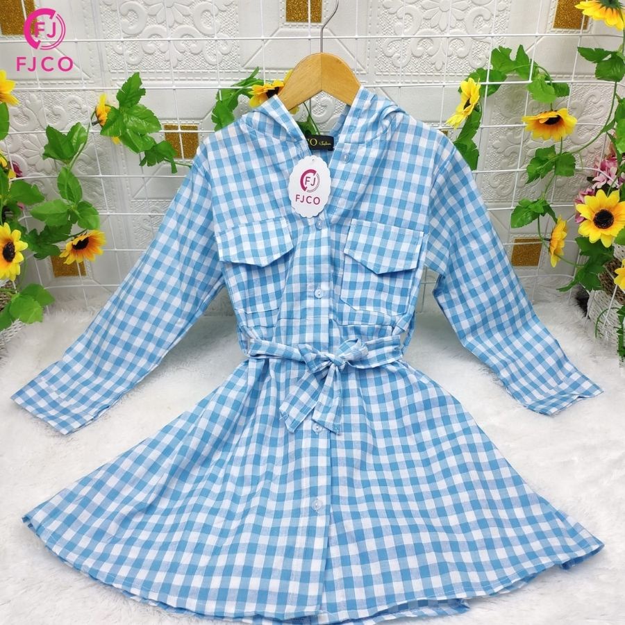 Cs Import Dress Anak Perempuan Korea Balon Toscany Fjco - Dress Anak Perempuan Terbaru 2022 Size S
