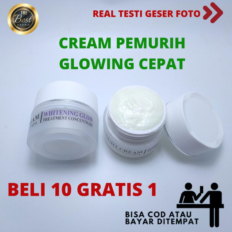 Skincare Cream Pemutih Wajah Racikan Dokter Glowing Aurora Permanen Cream Wajah Ms Glow Shopee Indonesia