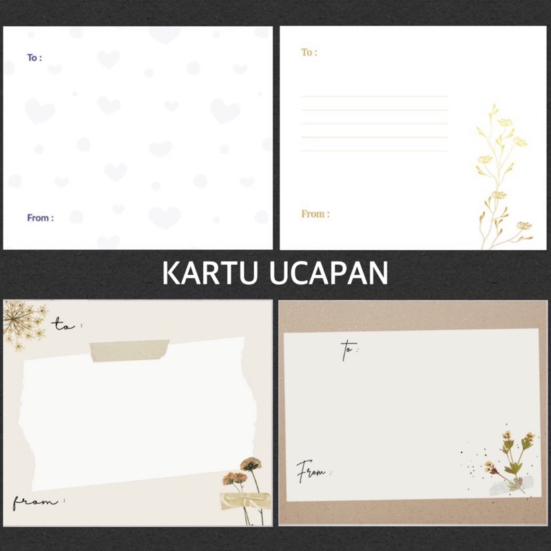 KART UCAPAN/GREETING CARD/GIFT CARD