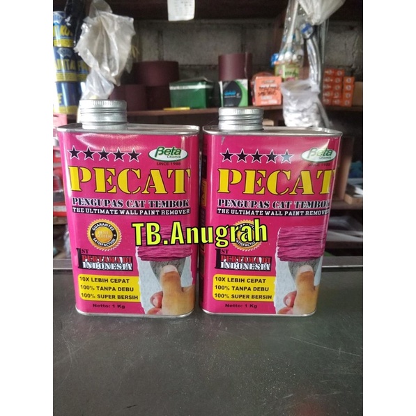 Pengelupas Cat Tembok Pecat 1 Kg | Perontok Cat | Peluntur Cat