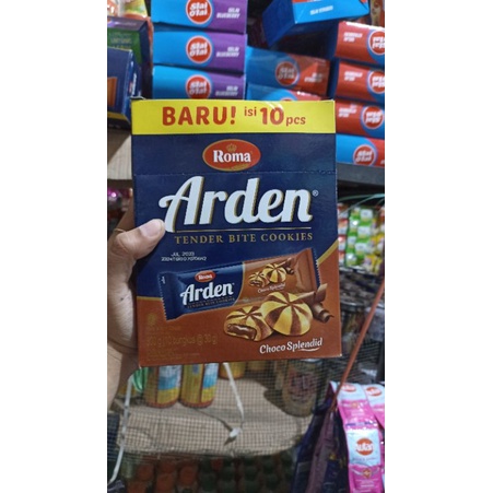 

Roma Arden Choco Splendid dan Yogurt Strawberry 1 Box Isi 10 @30g