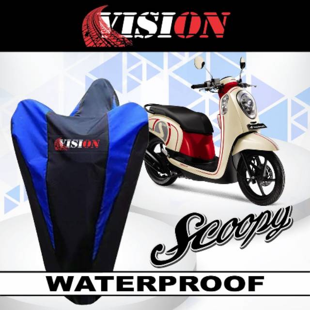 Jual Sarung motor Scoopy Cover motor Scoopy Penutup motor Scoopy Selimut motor Scoopy Shopee