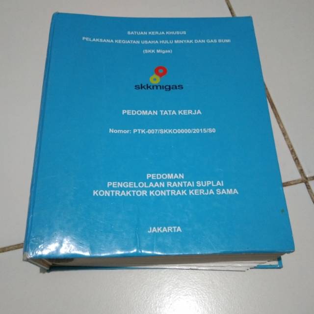 Pedoman Tata Kerja Skkmigas Shopee Indonesia