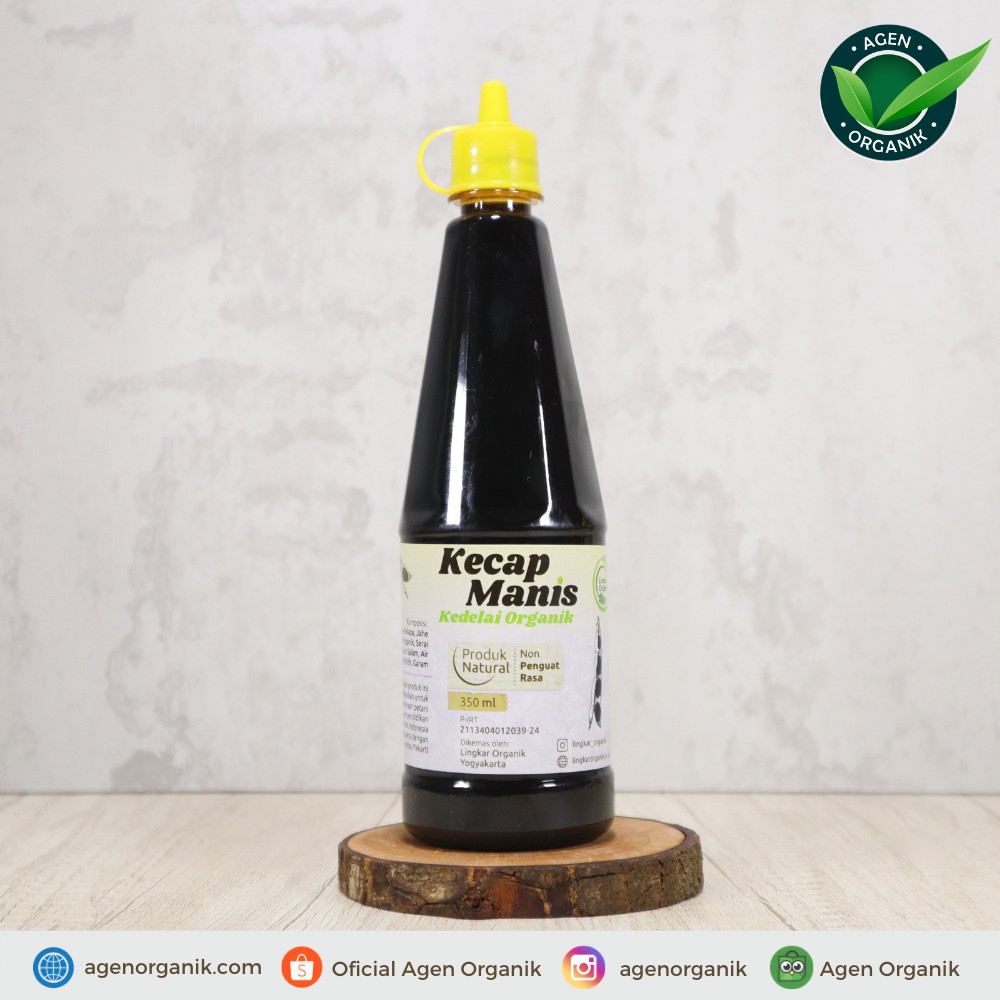 

Kecap Manis Organik MPASI 350ml - Lingkar Organik