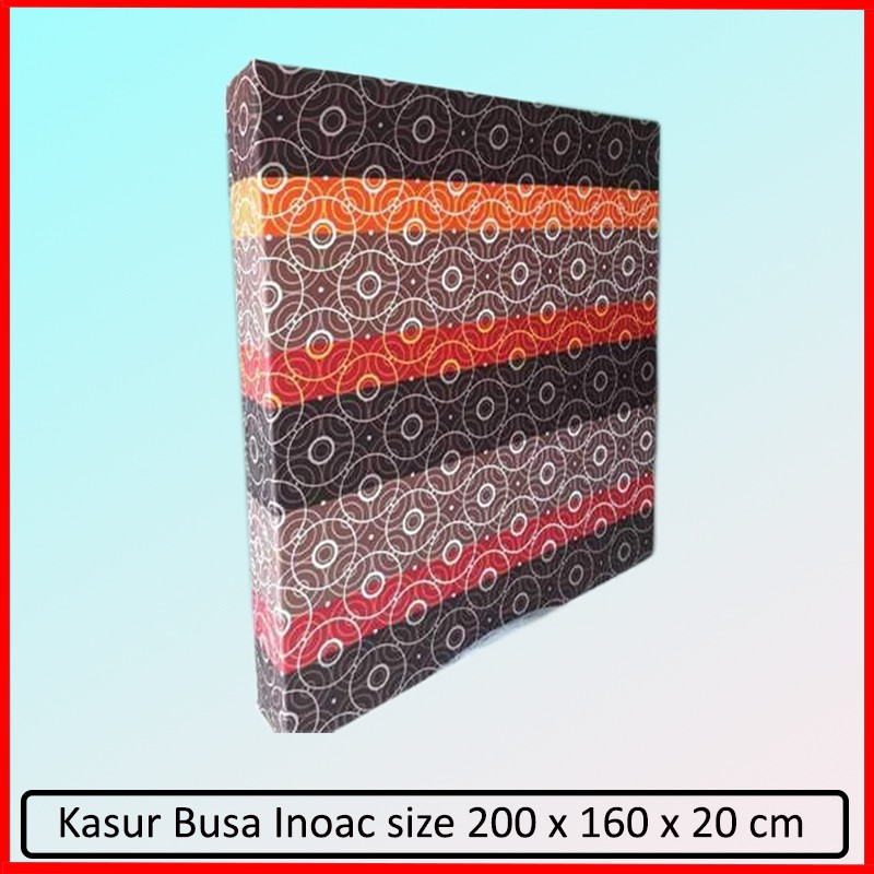 INOAC KASUR BUSA ORIGINAL No 2 size 160 x 200 Tebal 20 cm - GARANSI 10 Tahun GRATIS ONGKIR