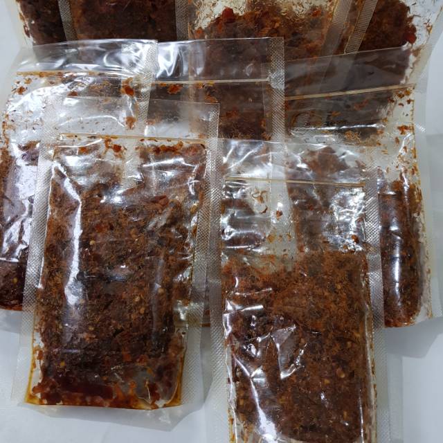 

Abon ikan asin