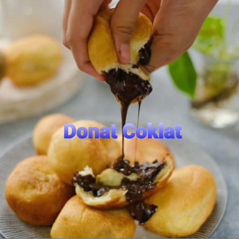 

Donat Coklat isi 10 (Frozen)