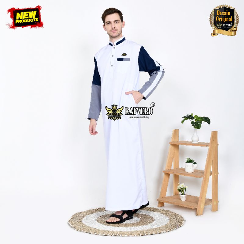 Gamis Jubah Pria - Gamis Jubah Pria Keyfan ORIGINAL RAFVERO