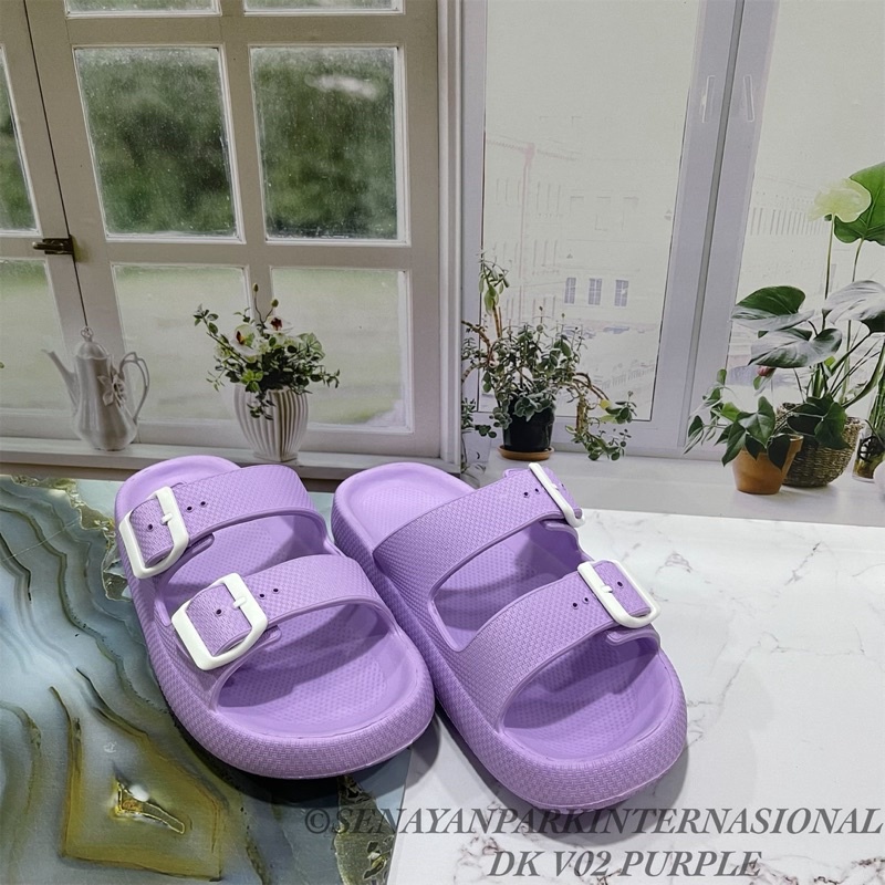 PROMO SANDAL JELLY DUA KAKI WANITA NEW FC PROMO