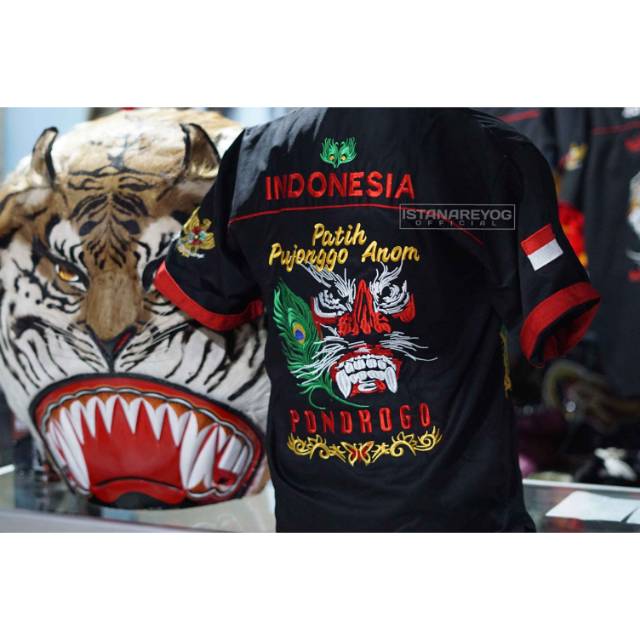 KEMEJA / HEM BORDIR BAJU SENI PATIH PONOROGO