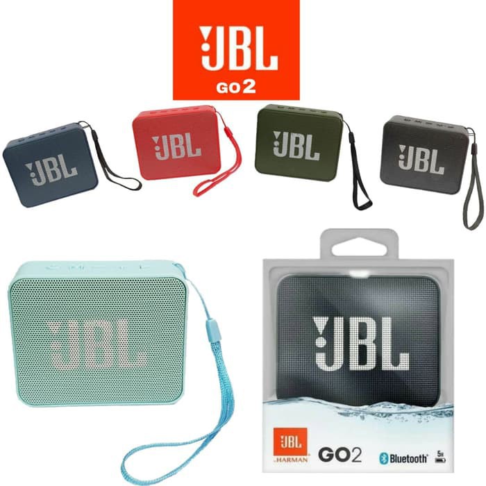 Speaker Bluetooh JBL GO2 Speaker Bluetooh Wireless JBL go 2 support mmc usb aux bluetooh