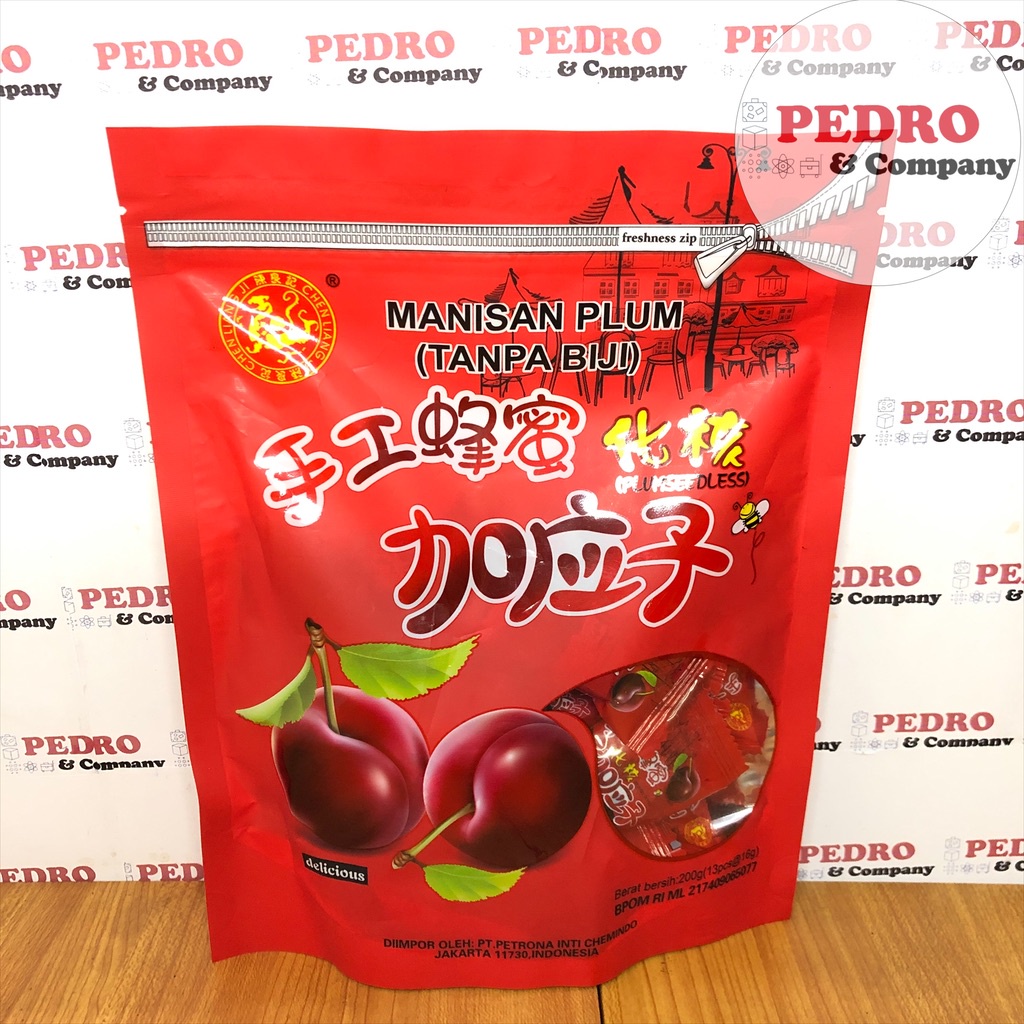 

Chen liang ji manisan plum tanpa biji seedless 200 gram
