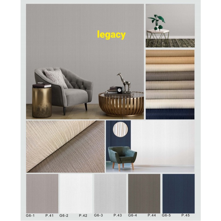 wallpaper dinding rumah keren /wallpaper dinding motif polos legacy