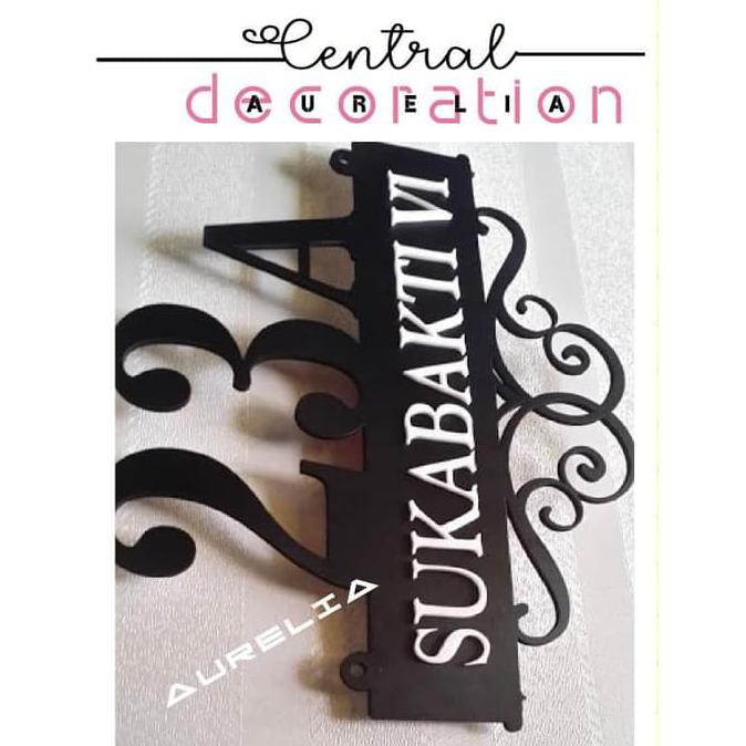 

Spesial - Papan Acrylic Timbul / Nomor Rumah Cantik Dari Akrilik - Standar