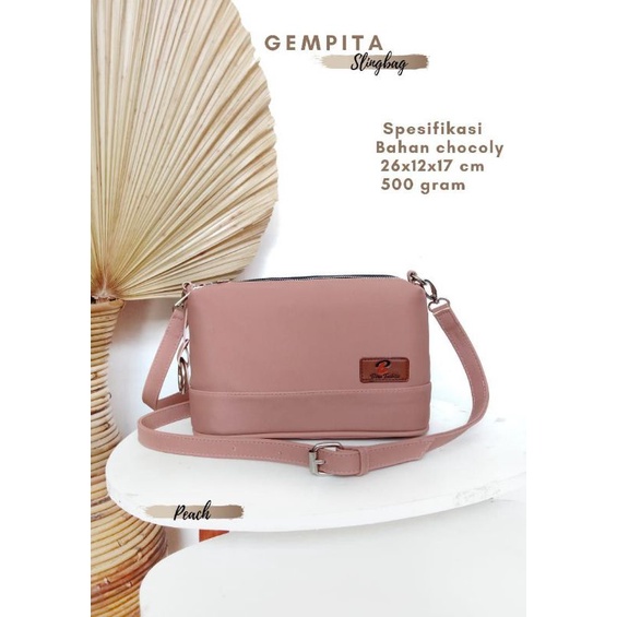 [COD] GEMPITA SLINGBAG BY BIRU TSABITA TAS SELEMPANG WANITA TAS SLEMPANG SLINGBAG SLING BAG WANITA
