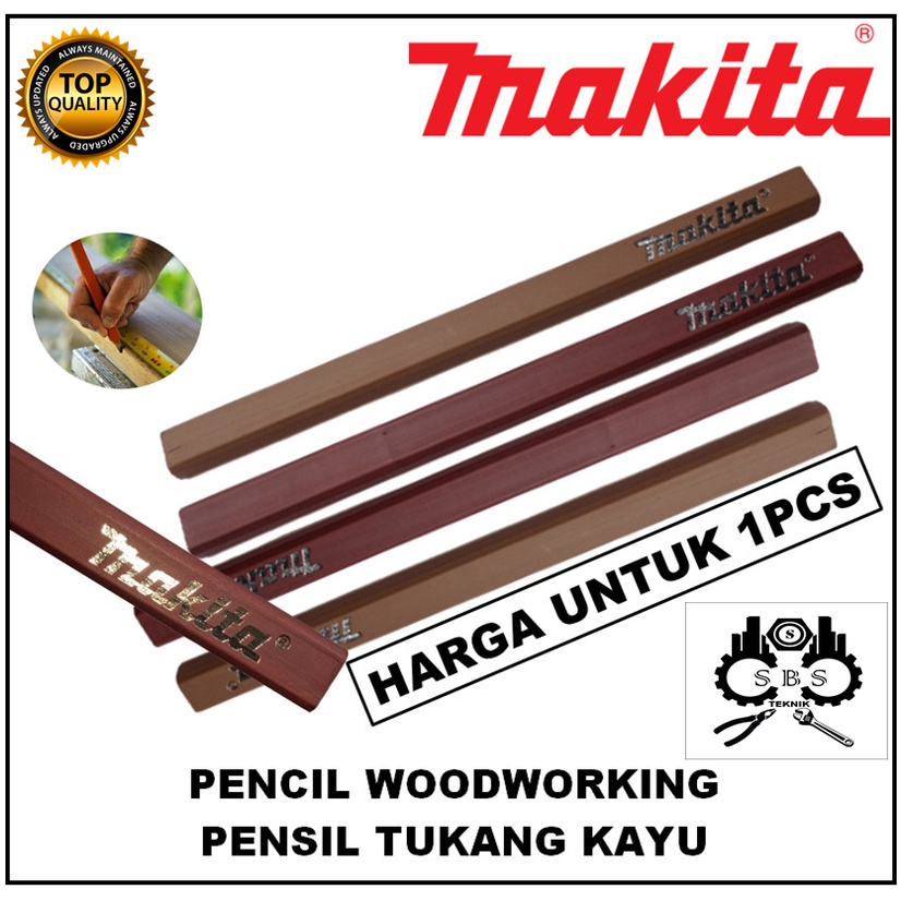 

Pensil Tukang Carpenter Pencil 2pcs