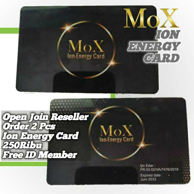 MoX Kartu Ion Energi Card