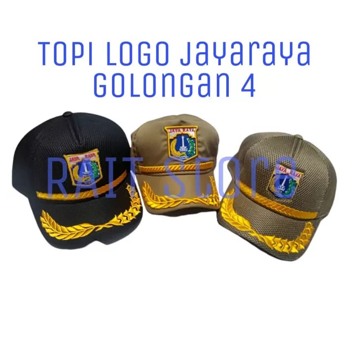 Topi Jayaraya Gol 4 / Topi Pemda Jakarta