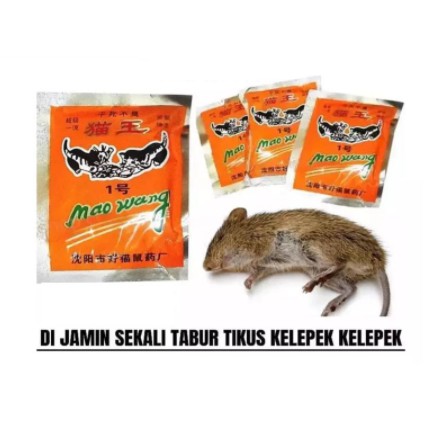 Racun Tikus Mati Kering dan Gak Bau