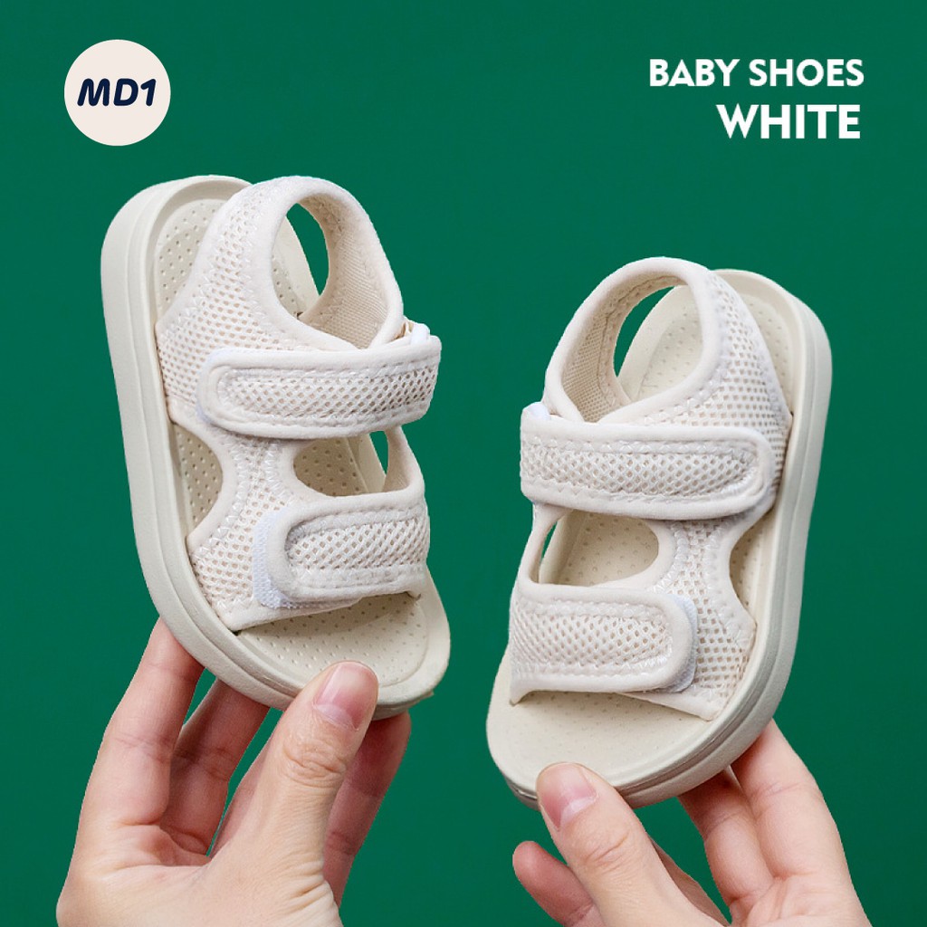 LAPAGO - Sepatu Sandal Anak Kain Jala Lembut Laki laki Perempuan Umur 1-5 Thn Bahan Eva Type MD