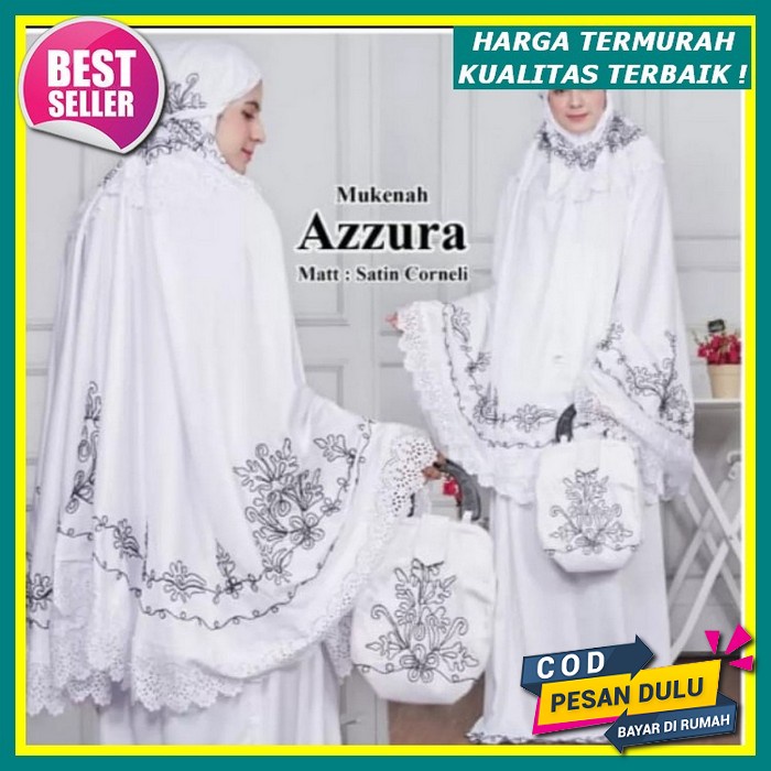 Mukena Gracella Bordir/ Mukena Terlaris 2022/ Mukena Adem Terbaru/ Mukena Termurah/ Mukena Rayon Ter