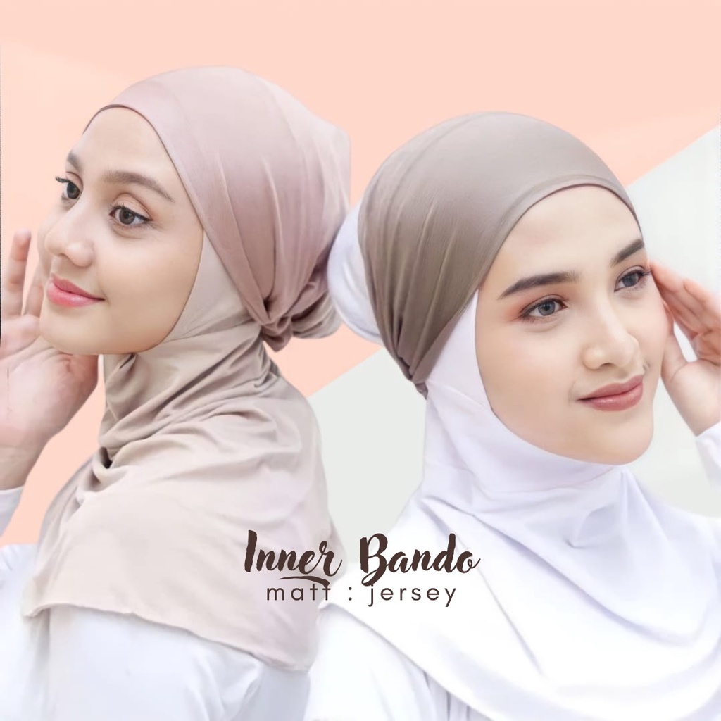 Inner Bando Karet Hijab Premium Daleman Kerudung Jilbab