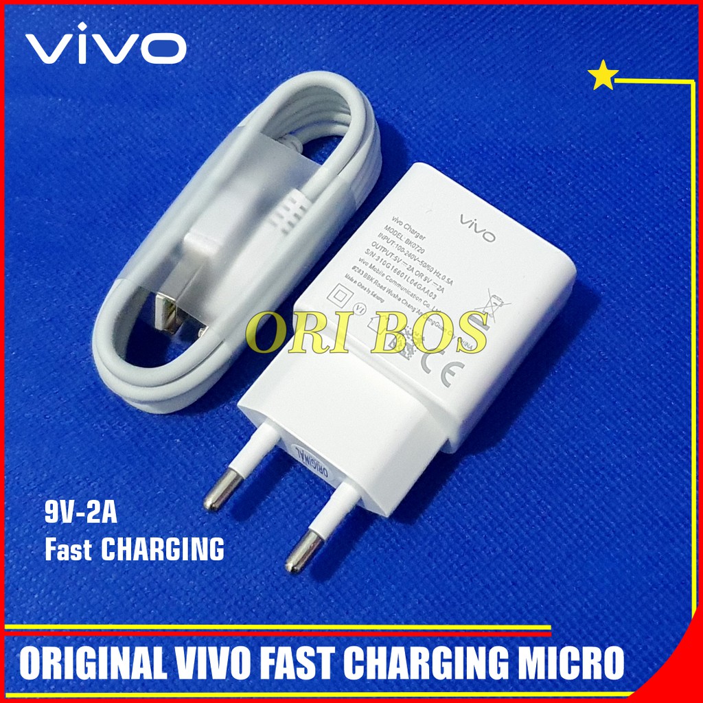 Charger Vivo V15 V15 Pro ORIGINAL 100% Micro USB