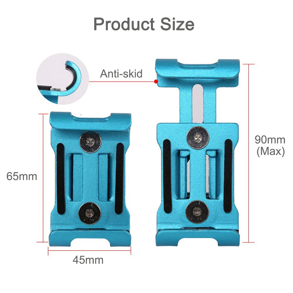 Bicycle Stand Holder Handphone / Smartphone / Iphone / Ipad / Xiaomi / Samsung untuk Sepeda / Motor Universal