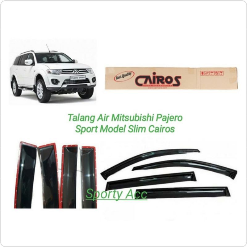 Talang Air Pajero Lama Slim Merk Cairos