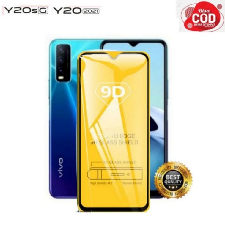 Tempered Glass VIVO Y20S G Y20 Y20i Y20s Y20 G Y20A Y12S Y12A Anti Gores Kaca Full Layar HighQuality